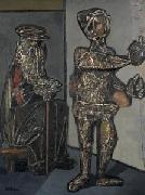 Jankel Adler Two Figures oil painting